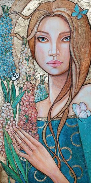 Obrazy Joanny Misztal chętnie licytujemy na aukcjach.