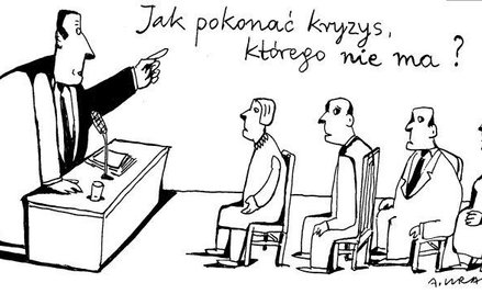 Komentarz rysunkowy. Kryzys, którego nie ma