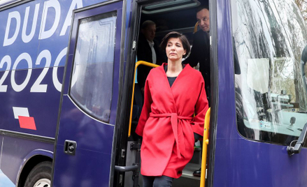 Jolanta Turczynowicz-Kieryłło na razie na pierwszym planie w kampanii Andrzeja Dudy. Chyba nie tak m