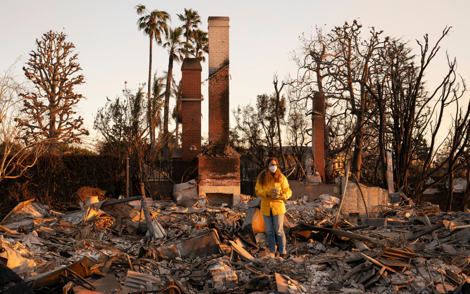 Pożary w Los Angeles ogarnęły około 158 kilometrów kwadratowych