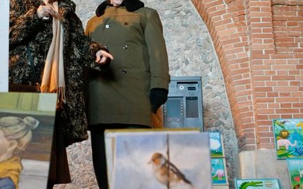 W Arkadach Kubickiego Zamku Królewskiego w Warszawie odbywają się również cyklicznie Targowiska Sztu