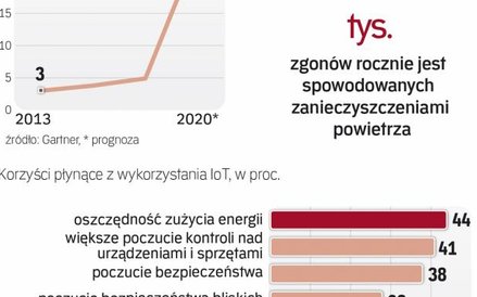 Segment internetu rzeczy rośnie bardzo szybko