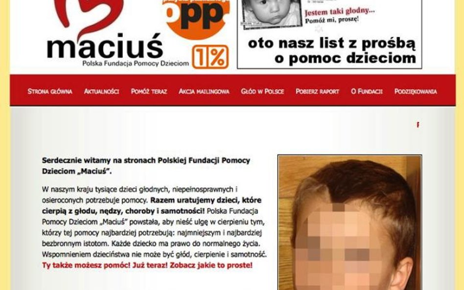 Fundacja „Maciuś” od trzech lat nie ma prawa prowadzić zbiórek publicznych