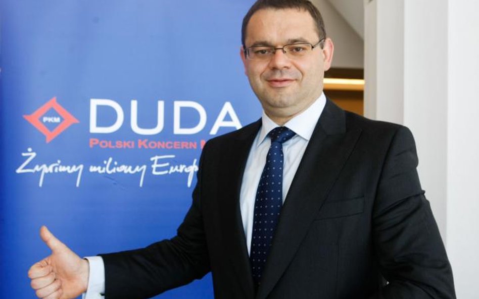 Maciej Duda, prezes PKM Duda