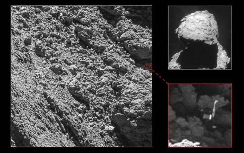 ESA potwierdza - to lądownik Philae