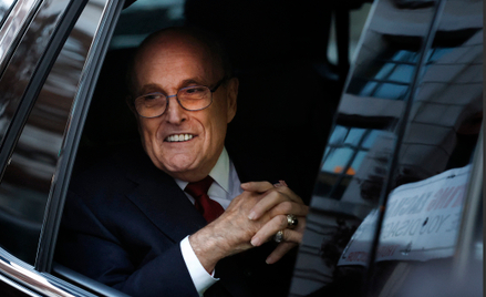 Rudy Giuliani fatalnie wyszedł na pracy dla Donalda Trumpa