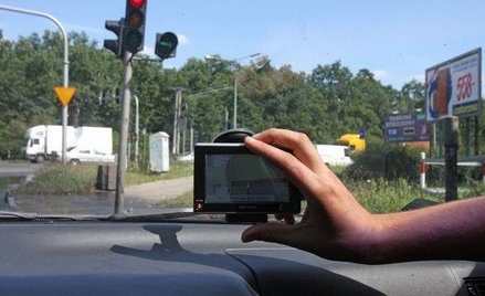 Śledzone służbowe auto