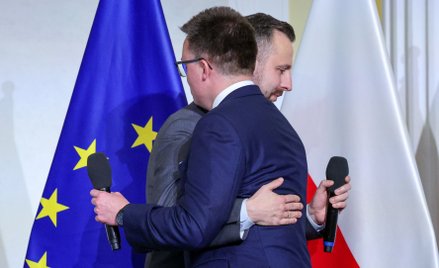 Szymon Hołownia i Władysław Kosiniak-Kamysz, liderzy Polski 2050 i PSL