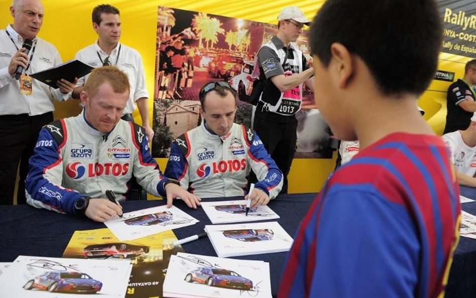 Rajd Hiszpanii: Kubica liderem