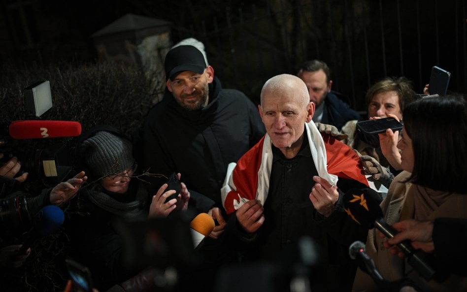 Białoruski działacz społeczny, polityk, obrońca praw człowieka i więzień polityczny Aleś Bialacki pr