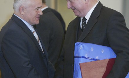 Grupa reanimująca SLD - Józef Oleksy i Leszek Miller