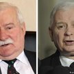 Lech Wałęsa i Jarosław Kaczyński