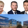U góry Katarzyna Kopczewska, Michał Maj, Michał Nocoń