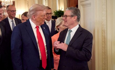 Donald Trump i Keir Starmer