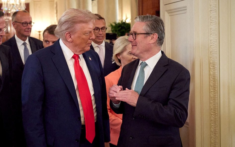 Donald Trump i Keir Starmer