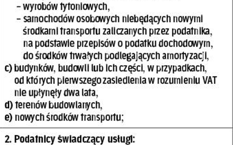 Zwolnienie z VAT nie dla każdego