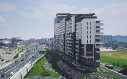 Apartamenty Zamkowe II są położone przy dwóch głównych arteriach Rzeszowa – alei Kopisto i ul. Podwi