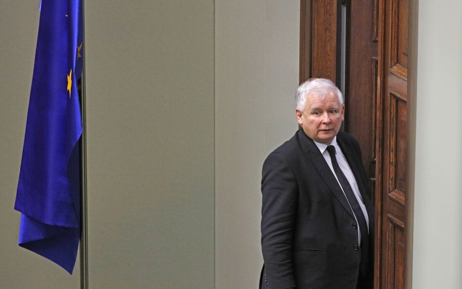 Prezes PiS Jarosław Kaczyński