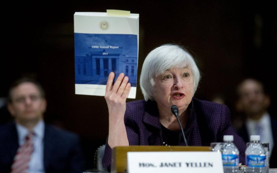 Yellen trzyma stopy procentowe