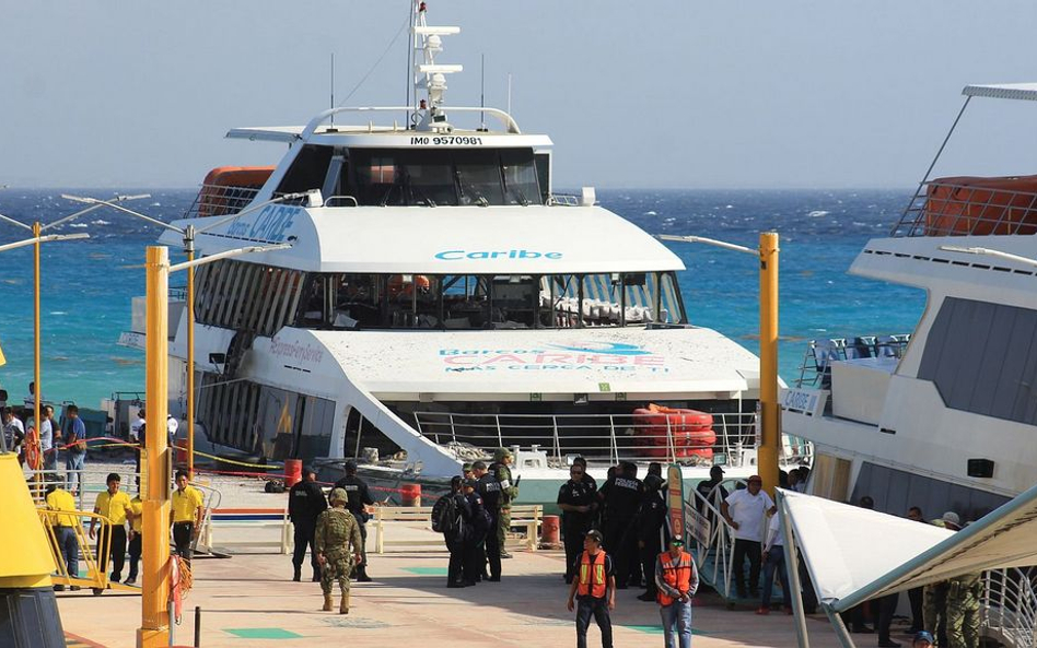 Meksyk: Wybuch na pokładzie statku, 25 osób rannych