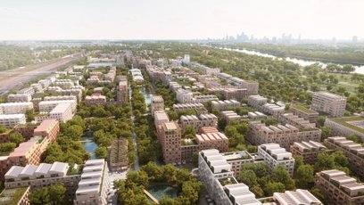 Projekt FSO Park opiera się na idei dzielnicy wielofunkcyjnej, gdzie większość potrzeb można zaspoko