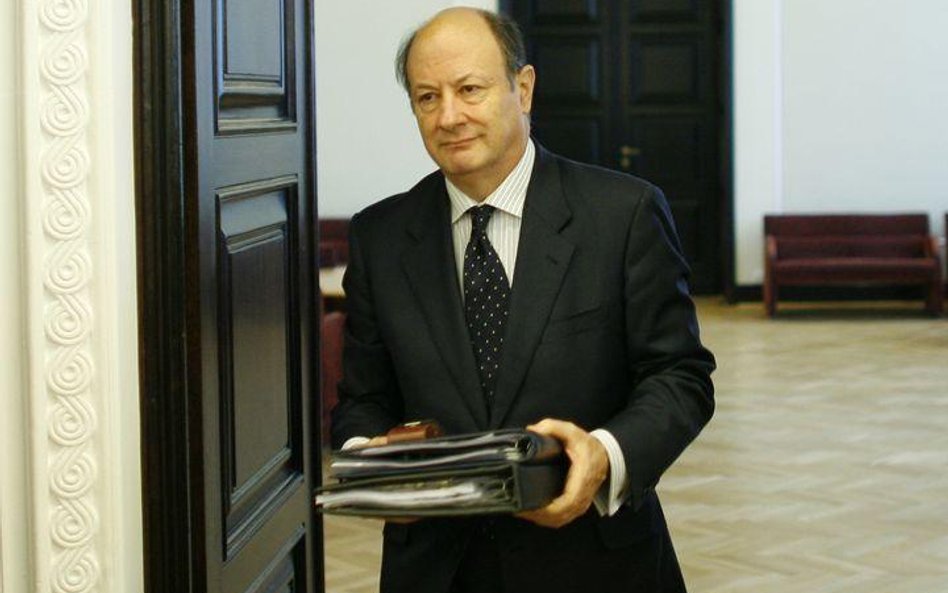 Minister finansów Jacek Rostowski