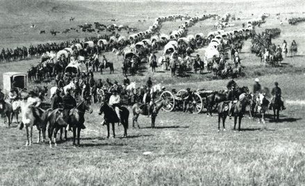 Oddział gen. Custera podczas wyprawy przeciwko Siuksom w 1874 r.