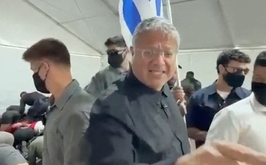 Kadr z nagrania Ben-Gwira