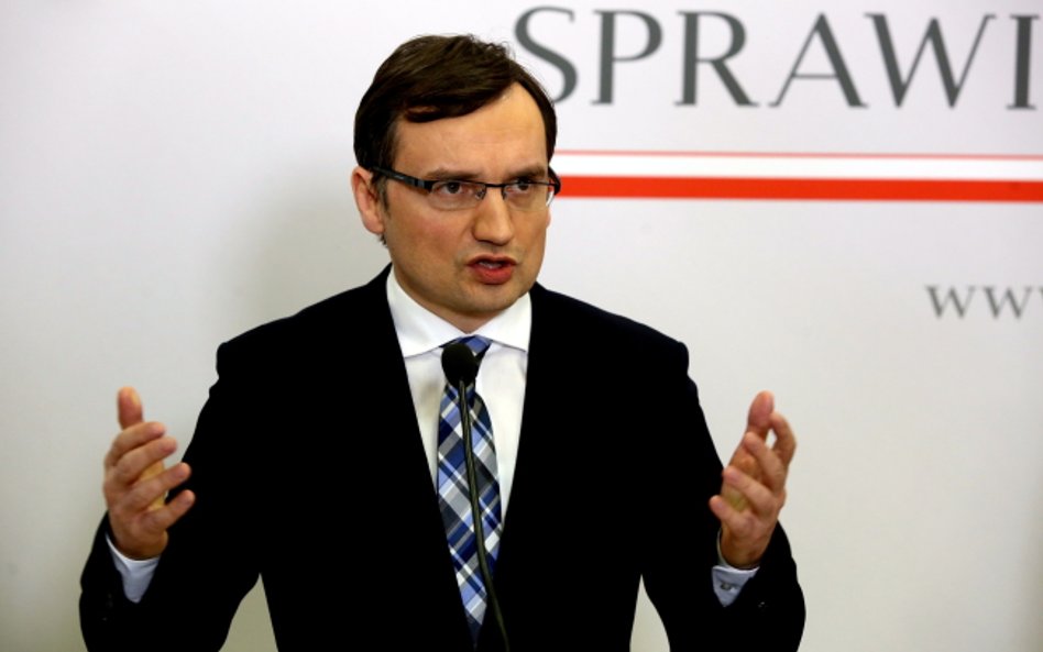 Minister sprawiedliwości Zbigniew Ziobro