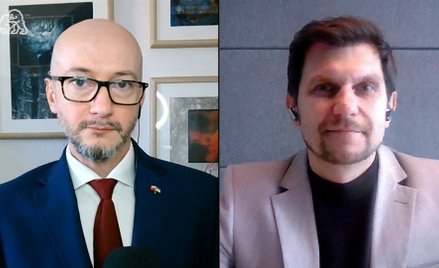 Gościem Adama Roguskiego był Konrad Płochocki, wiceprezes Polskiego Związku Firm Deweloperskich. Fot