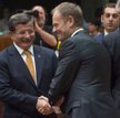 Ahmet Davutoglu i Donald Tusk