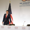 Amerykanski sekretarz skarbu Steven Mnuchin na szczycie G20