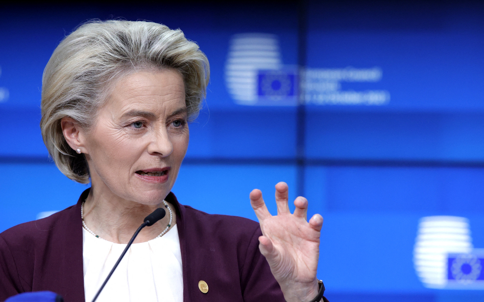 Ursula von der Leyen przewodnicząca Komisji Europejskiej