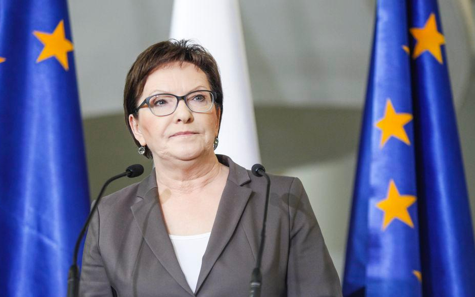 Premier Ewa Kopacz