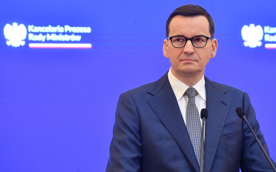 Premier Mateusz Morawiecki