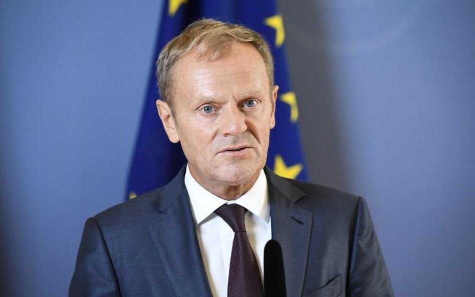 Przewodniczący Rady Europejskiej Donald Tusk