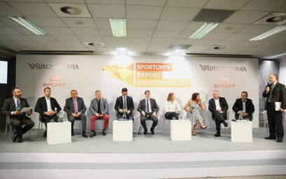 Uczestnicy debaty w „Rz” (od lewej): Sebastian Szczęsny, TVP Sport; Tomasz Zahorski, pełnomocnik zar