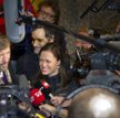 Ojciec księżnej Mery, John Donaldson, przekazuje mediom informację o narodzinach wnucząt