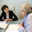 Na zdjęciu: mec. Agata Wojciechowska udzielająca porad w ramach ubiegłorocznej akcji bezpłatnych por