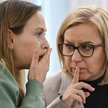 Katarzyna Pełczyńska-Nałęcz i Paulina Hennig-Kloska podczas posiedzenia rządu.