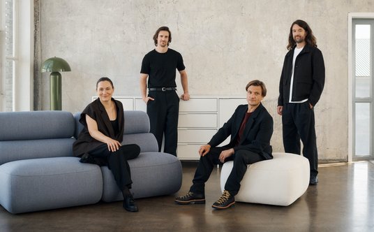 Twórcy Tylko: Hanna Kokczyńska, Jacek Majewski, Benjamin Kuna i Mikołaj Molenda.