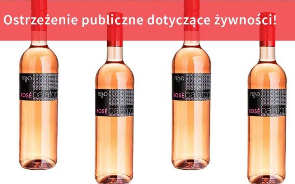 Lidl wycofuje różowe wino ze sprzedaży. Przez braki na etykiecie