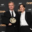 Reżyser „Oppenheimera” Christopher Nolan i odtwórca tytułowej roli Cillian Murphy.