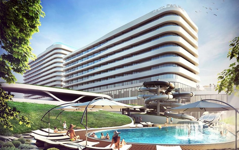 Jedną z atrakcji hotelu będzie basen infinity edge - z barem i tarasem na dachu, położony na wysokoś