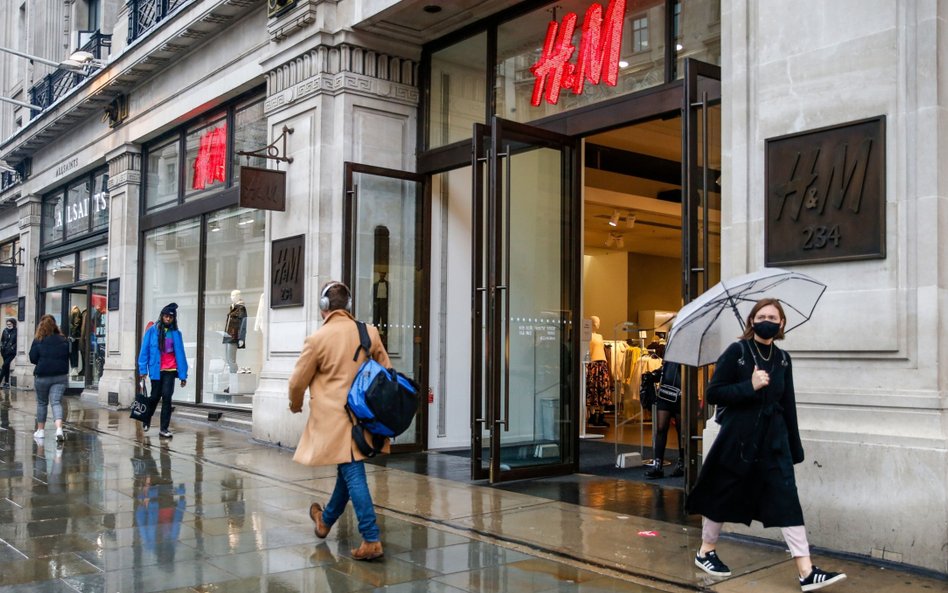 Sklep H&M na Regent Street w Londynie