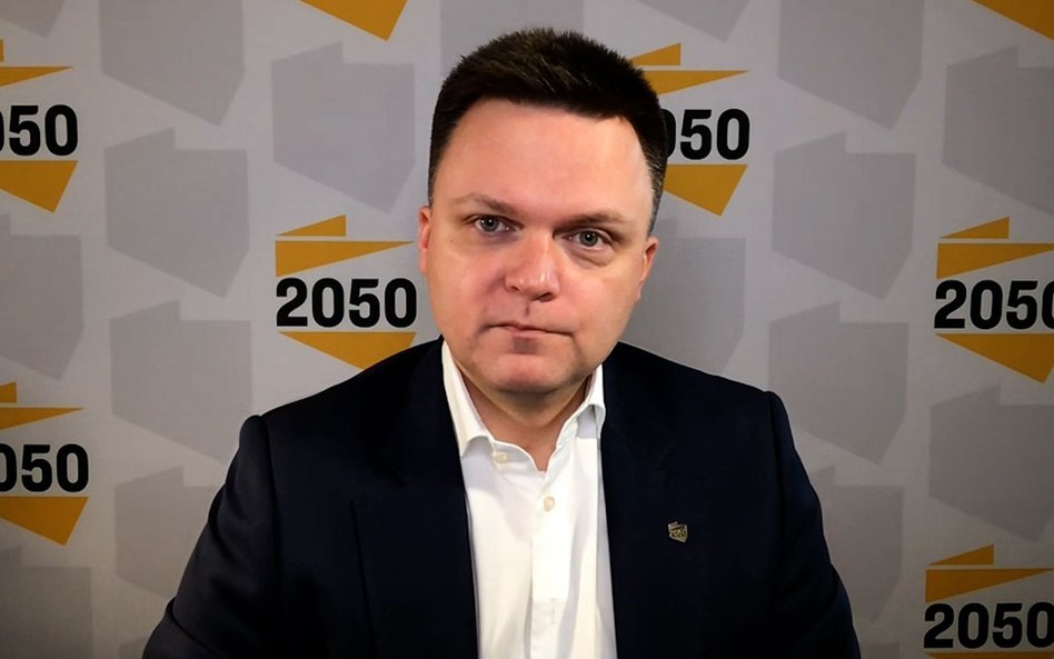 Szymon Hołownia mówi o przedterminowych wyborach w 2021 roku