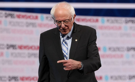 Sanders apeluje o "propalestyńską" politykę USA