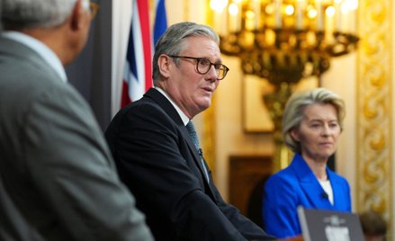 Premier Keir Starmer i Ursula von der Leyen