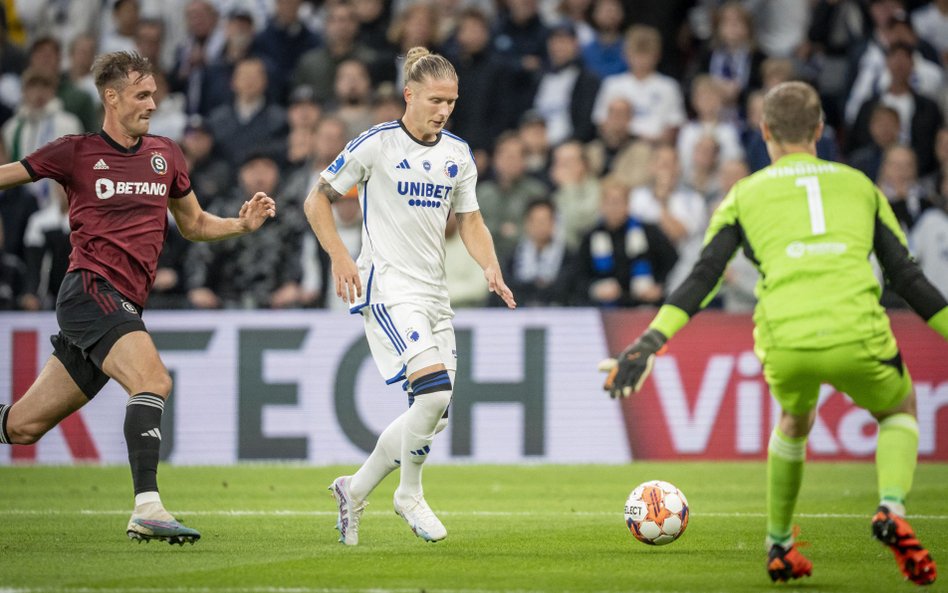 FC Kopenhaga w III rundzie wyeliminowała po emocjonującym dwumeczu Spartę Praga