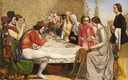 52 John Everett Millais “Isabella”, 1849.